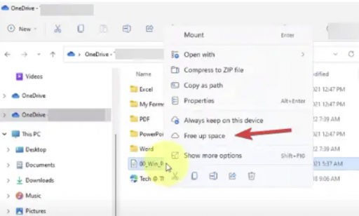 OneDrive Speicherplatz freigeben image2.png